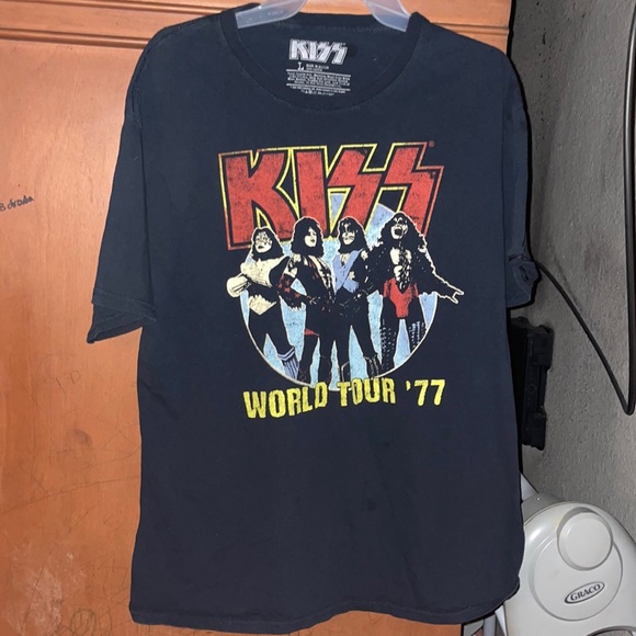 Kiss Other - Kiss world tour ‘77 tshirt